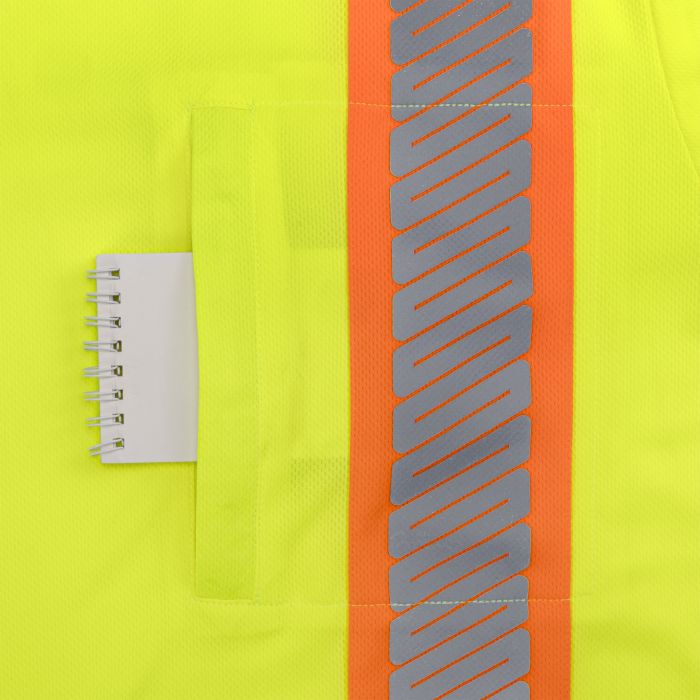 Radians ST42B Class 3 Color Block Hi-Vis Short Sleeve Safety T-Shirt