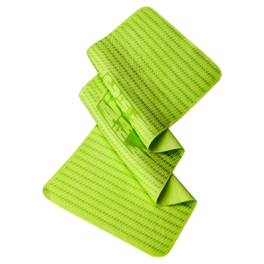 Radians Arctic Radwear Evaporative Cooling Wrap, Hi-Vis Green, 26x8.25in, Up to 5 Hours of Cooling