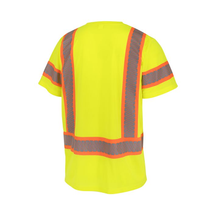 Radians ST42B Class 3 Color Block Hi-Vis Short Sleeve Safety T-Shirt